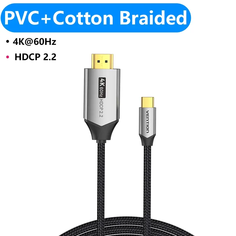 Câble USB-C vers HDMI 8K Vention - Adaptateur Thunderbolt 3 slide 10