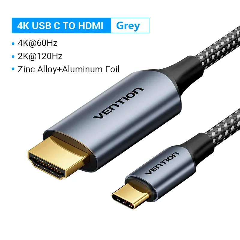 Câble USB-C vers HDMI 8K Vention - Adaptateur Thunderbolt 3 slide 7