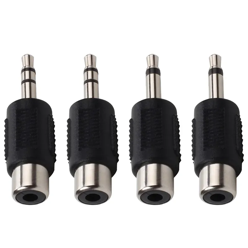 Lot de 5 adaptateurs audio Jack 6,35 mm mâle vers 3,5 mm femelle - Image 2