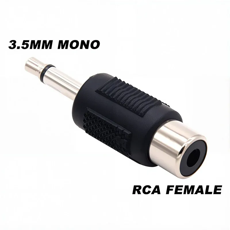 Lot de 5 adaptateurs audio Jack 6,35 mm mâle vers 3,5 mm femelle slide 17