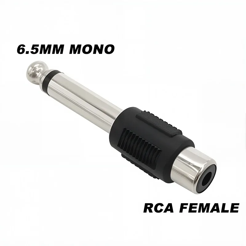 Lot de 5 adaptateurs audio Jack 6,35 mm mâle vers 3,5 mm femelle slide 23