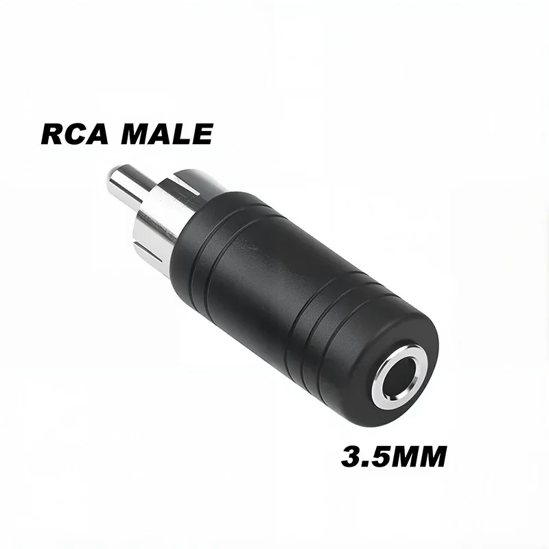 Lot de 5 adaptateurs audio Jack 6,35 mm mâle vers 3,5 mm femelle slide 13
