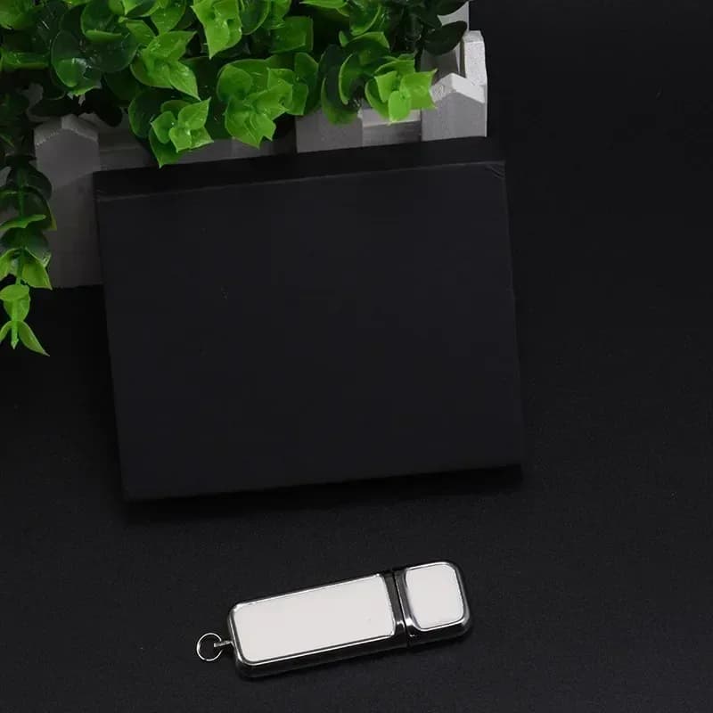 Clé USB 2.0 JASTER en cuir personnalisable avec impression de logo en couleur slide 5