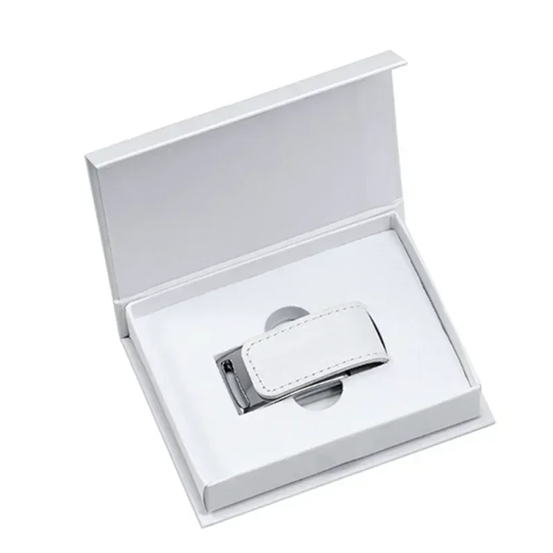 Clé USB 2.0 JASTER en cuir personnalisable avec impression de logo en couleur slide 7