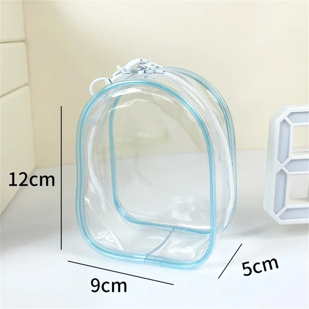 Sac de rangement transparent en PVC pour figurines avec porte-clés (12 cm) slide 10