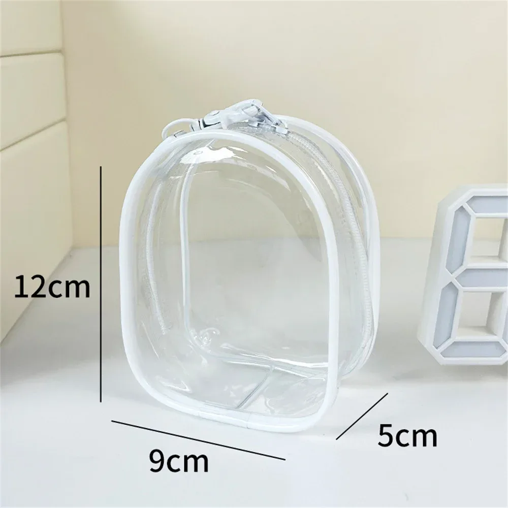 Sac de rangement transparent en PVC pour figurines avec porte-clés (12 cm) slide 12