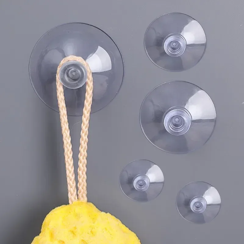 Ventouses Transparentes à Tête de Champignon pour Vitres et Salle de Bain slide 2