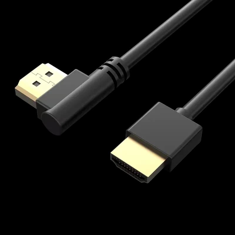 Câble HDMI 2.0 4K UHD Canfon - Coudé à 90° - 18 Gbit/s - 60 Hz - Image 6