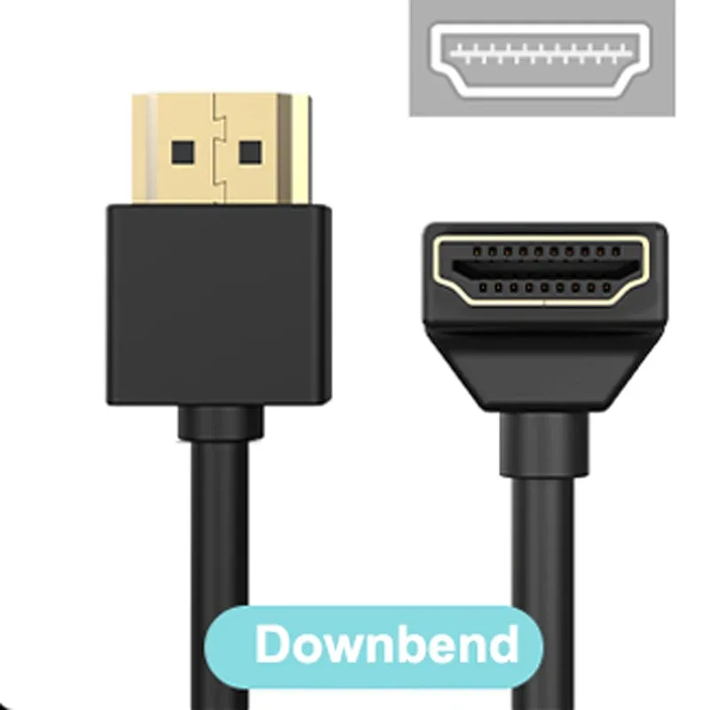 Câble HDMI 2.0 4K UHD Canfon - Coudé à 90° - 18 Gbit/s - 60 Hz slide 11