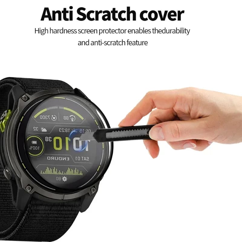 Protection d'écran en verre trempé pour Garmin Enduro 3 slide 5