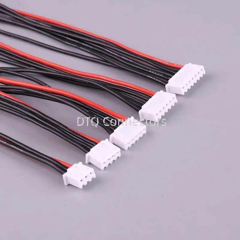 Câble d'extension de charge JST-XH 2,54 mm pour batterie LiPo - Silicone 22AWG (1S-7S)
