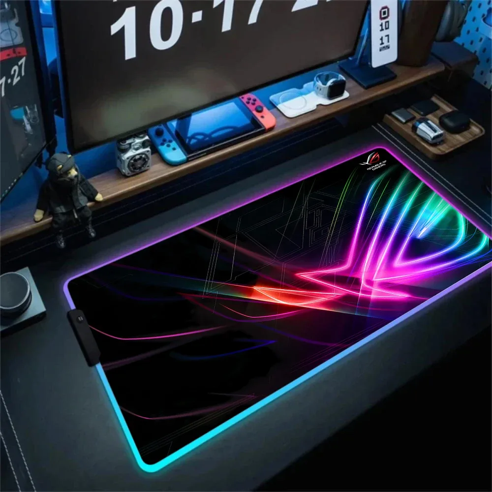 Tapis de souris gaming RGB XXL 900x400 mm - Motif Anime slide 16