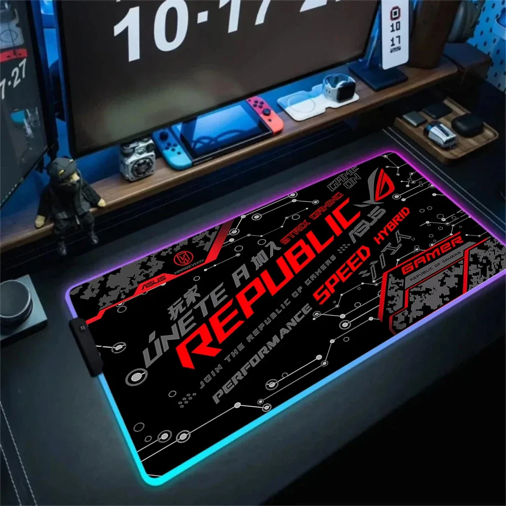Tapis de souris gaming RGB XXL 900x400 mm - Motif Anime slide 13