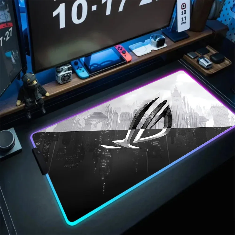 Tapis de souris gaming RGB XXL 900x400 mm - Motif Anime slide 14