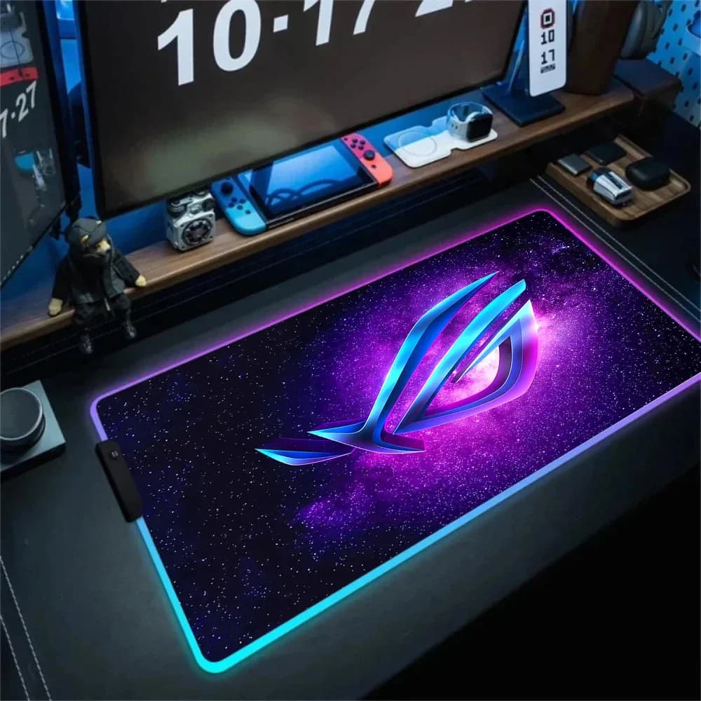 Tapis de souris gaming RGB XXL 900x400 mm - Motif Anime slide 19