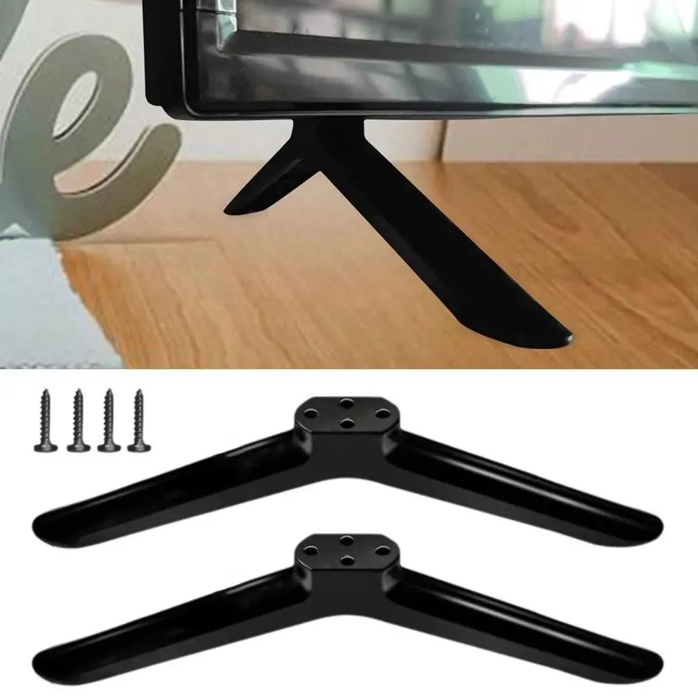 Pieds de support TV universels avec vis - Noir slide 4