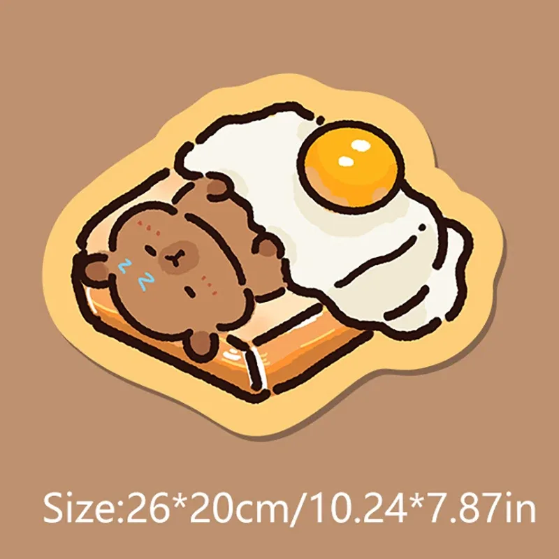 Tapis de souris Kawaii antidérapant - Motif animaux mignons slide 7