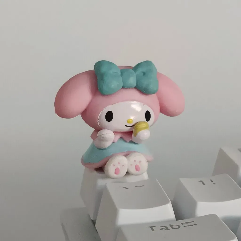 Set de Keycaps My Melody & Kuromi pour Clavier Mécanique (Compatibles Cherry MX) - Image 3