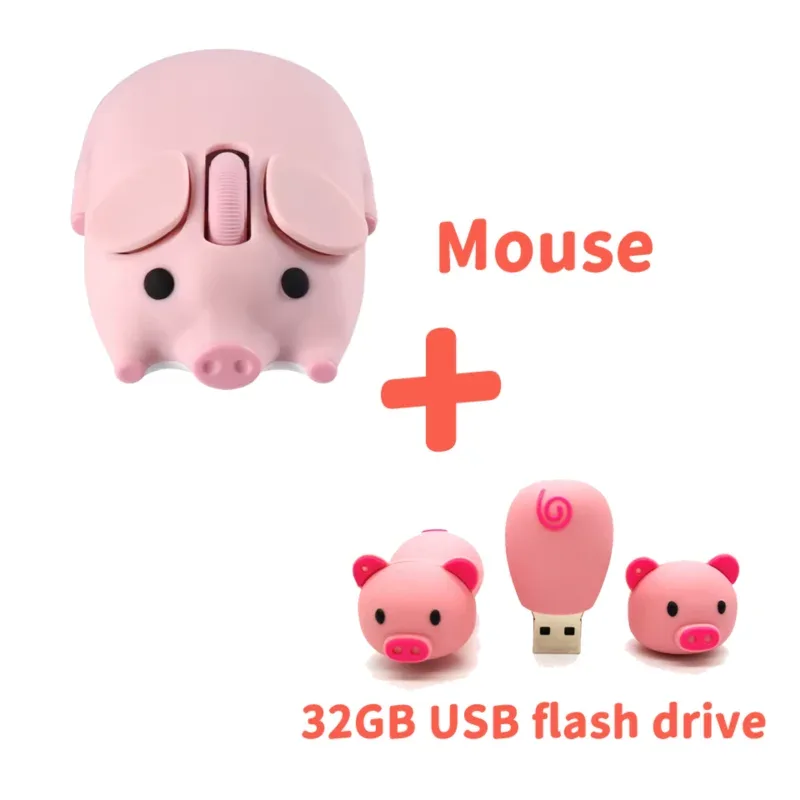 Souris optique sans fil ergonomique et silencieuse (Bluetooth + 2.4G) au design mignon pour enfants slide 13