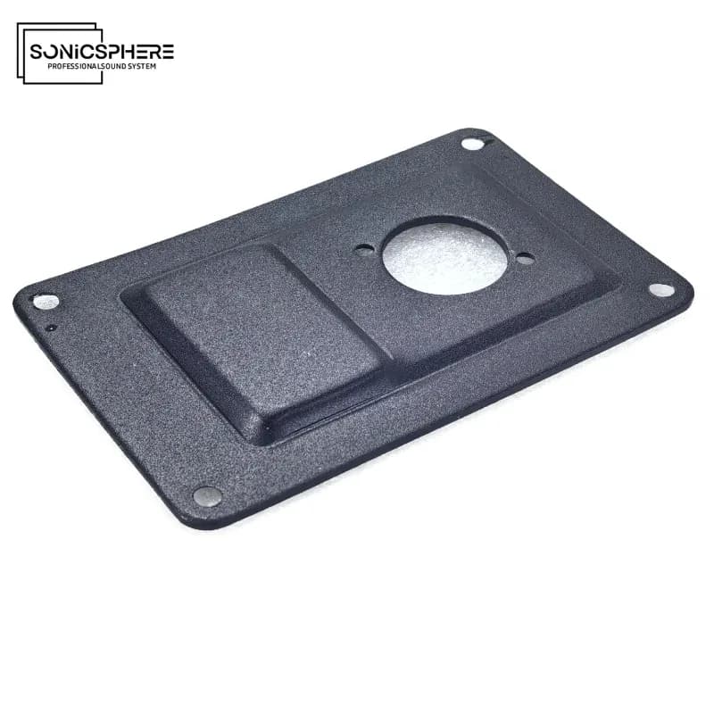 SonicSphere – Plaque arrière en aluminium pour enceinte PA, 70 x 110 x 2 mm - Image 2