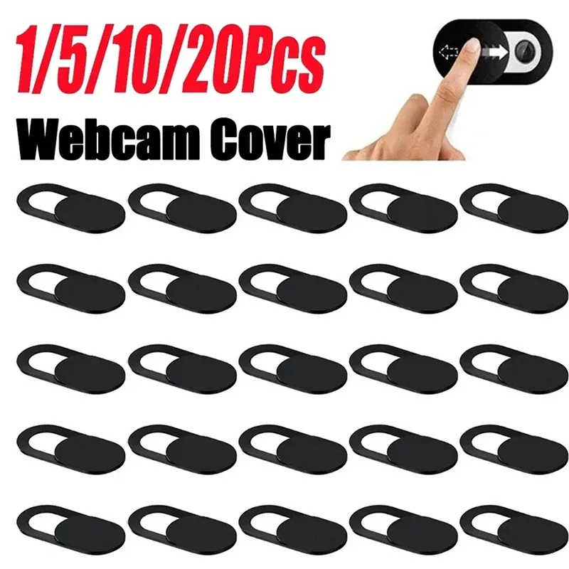 Cache-webcam coulissant pour ordinateur portable et smartphone