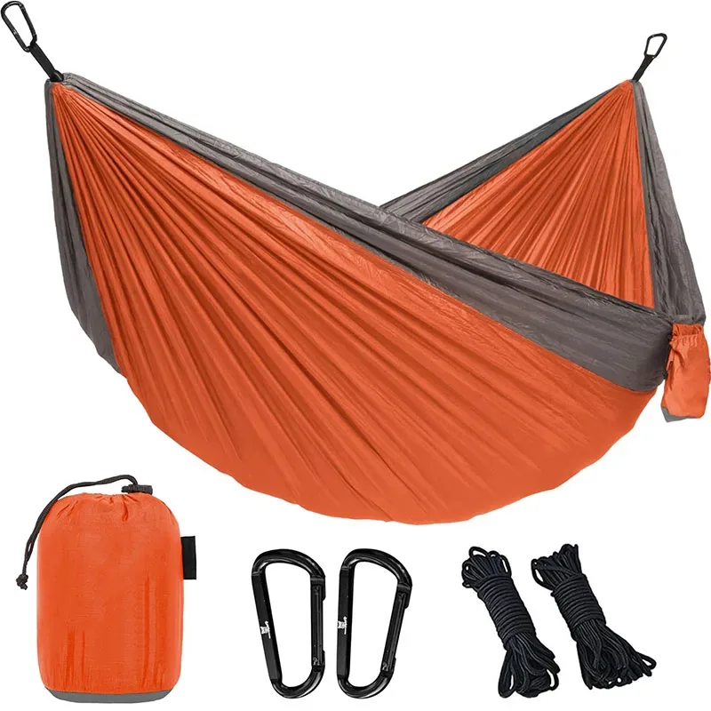 Hamac de camping léger et portable en nylon de parachute - Image 1