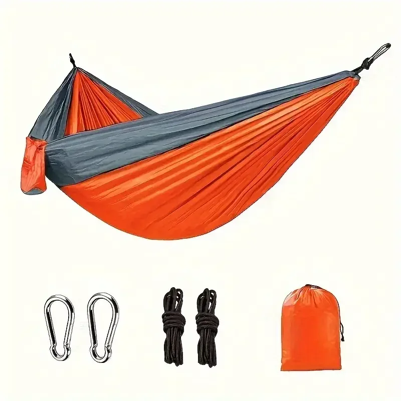 Hamac de camping léger et portable en nylon de parachute slide 7
