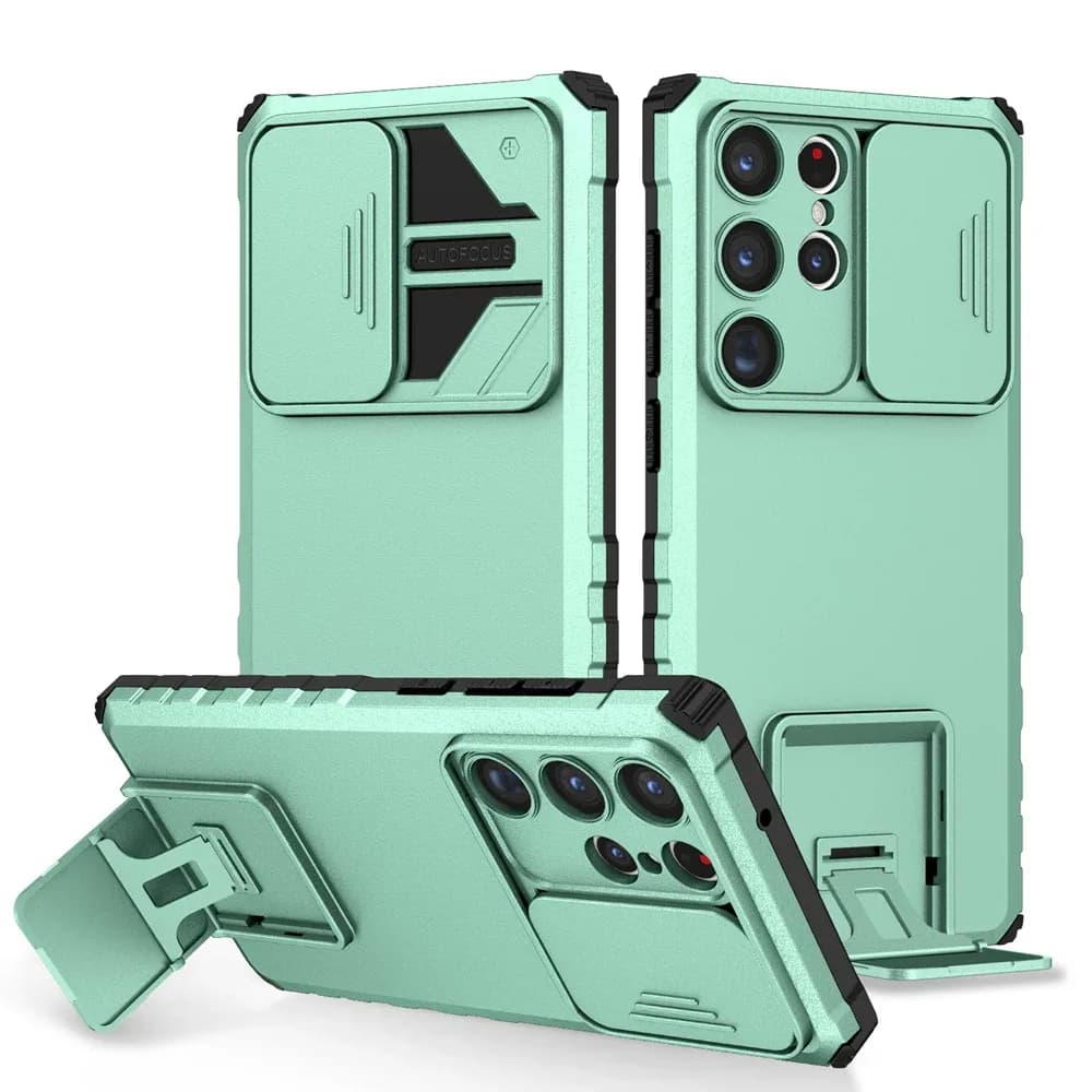 Coque de protection antichoc avec cache-caméra coulissant pour Samsung Galaxy S23 Ultra, S22+, S21 FE et Note 20 slide 11