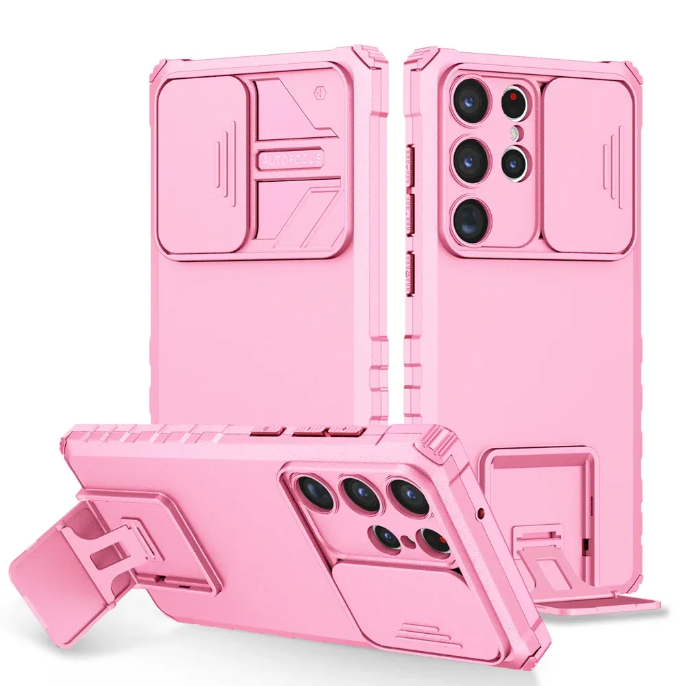 Coque de protection antichoc avec cache-caméra coulissant pour Samsung Galaxy S23 Ultra, S22+, S21 FE et Note 20 slide 12