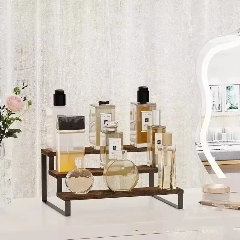 Présentoir en bois à 3 niveaux - Image 5