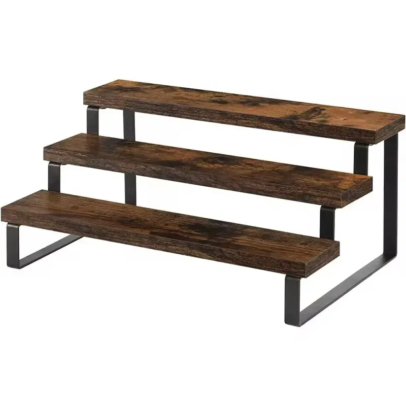 Présentoir en bois à 3 niveaux - Image 1