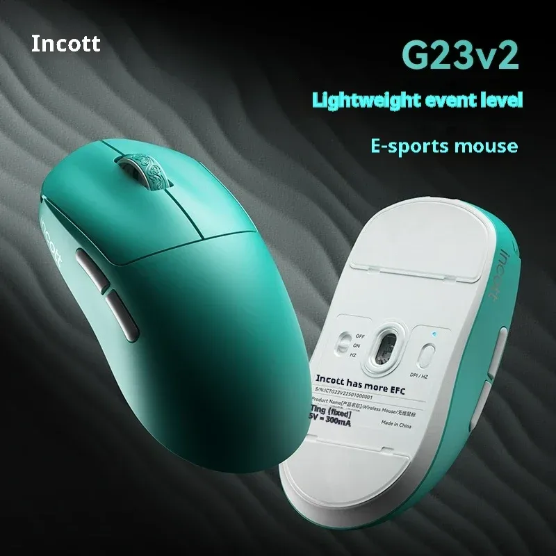 Souris Gaming Sans Fil Incott G23 V2 - Ultra-légère 47g, PAW3395, 8000Hz - Image 5