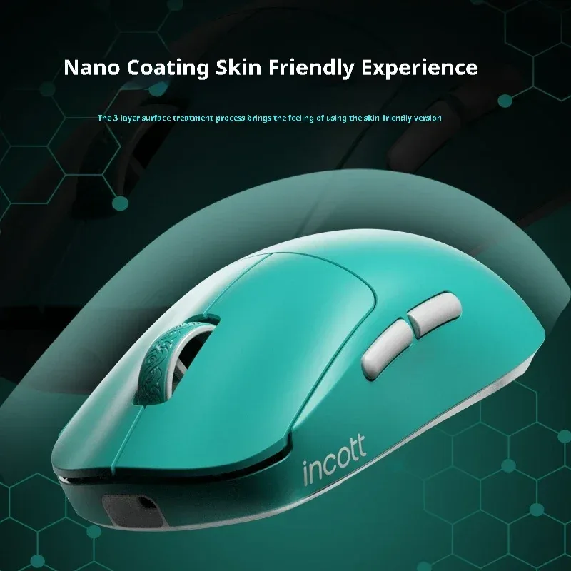 Souris Gaming Sans Fil Incott G23 V2 - Ultra-légère 47g, PAW3395, 8000Hz - Image 6