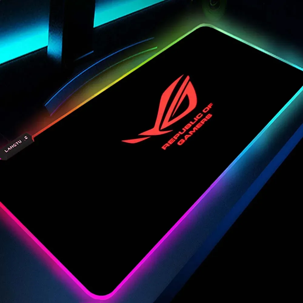 Tapis de souris gaming ASUS ROG avec rétroéclairage RVB - Image 2