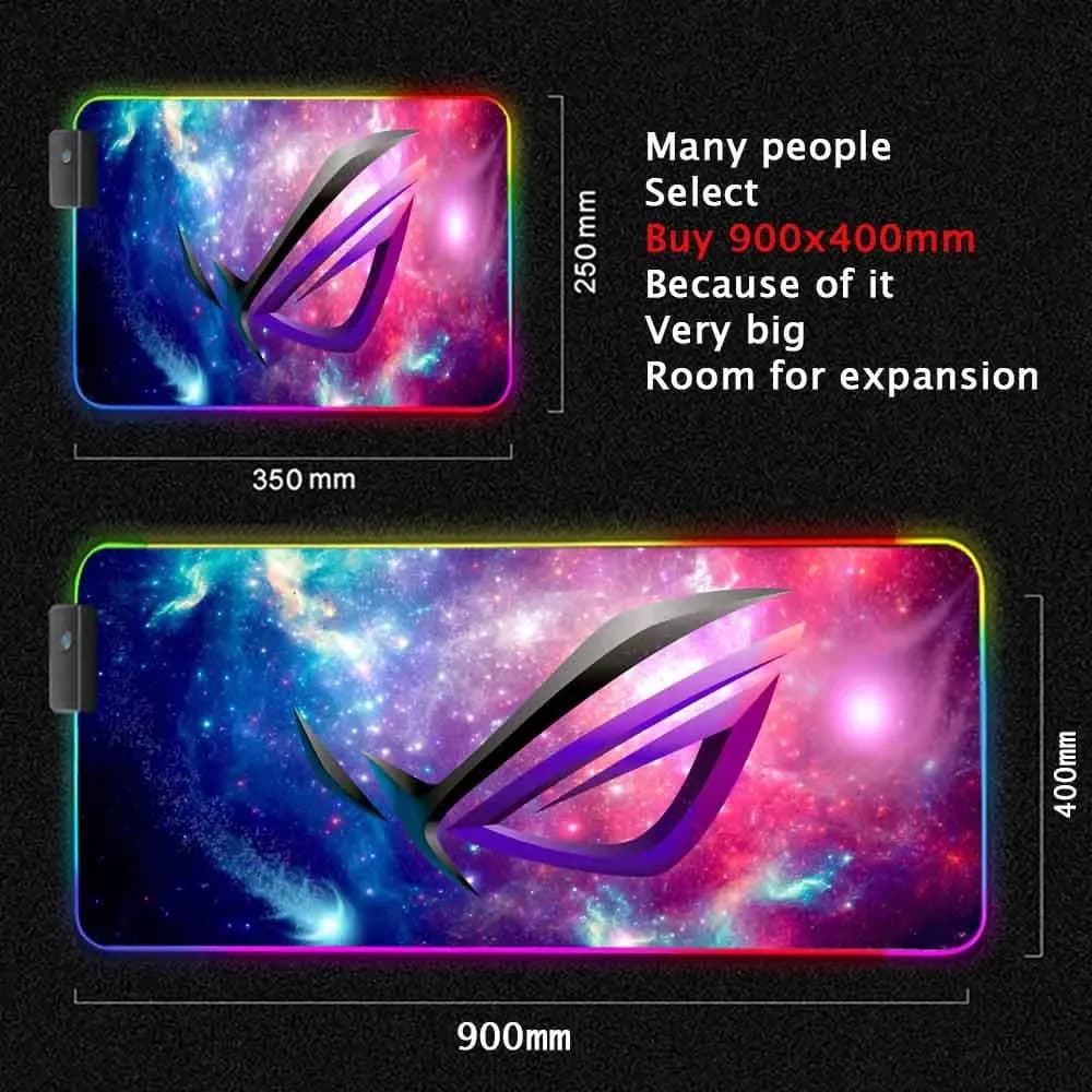 Tapis de souris gaming ASUS ROG avec rétroéclairage RVB slide 17