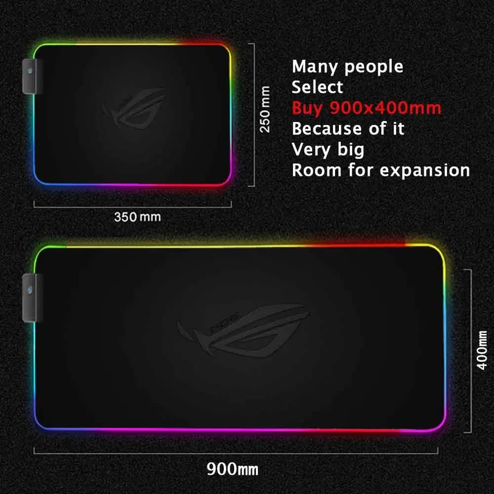 Tapis de souris gaming ASUS ROG avec rétroéclairage RVB slide 18