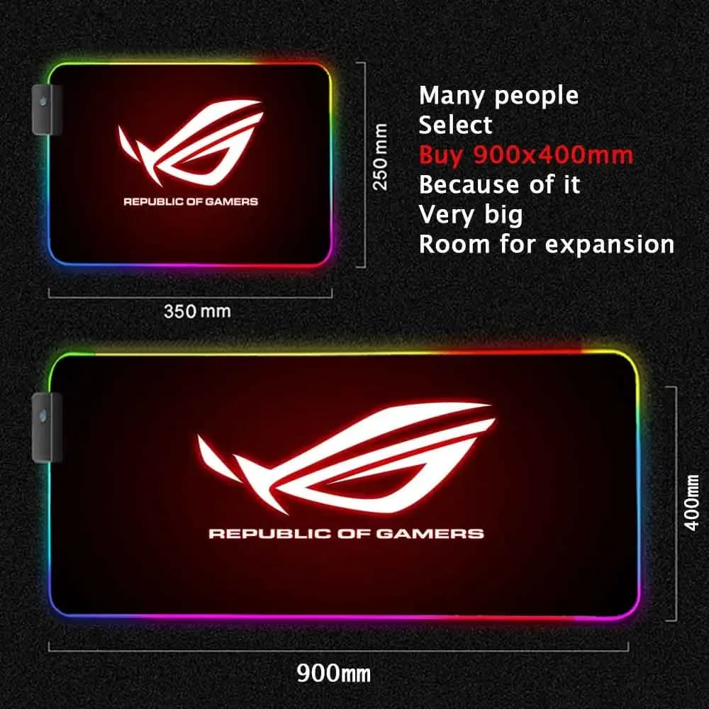 Tapis de souris gaming ASUS ROG avec rétroéclairage RVB slide 20