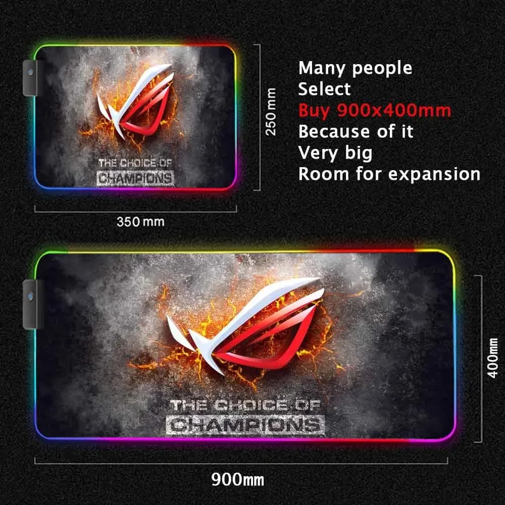 Tapis de souris gaming ASUS ROG avec rétroéclairage RVB slide 19