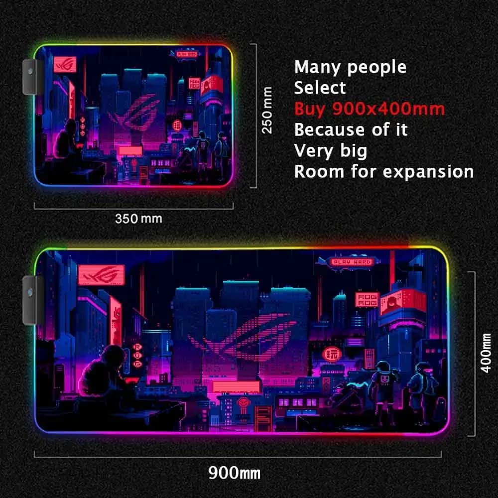 Tapis de souris gaming ASUS ROG avec rétroéclairage RVB slide 21
