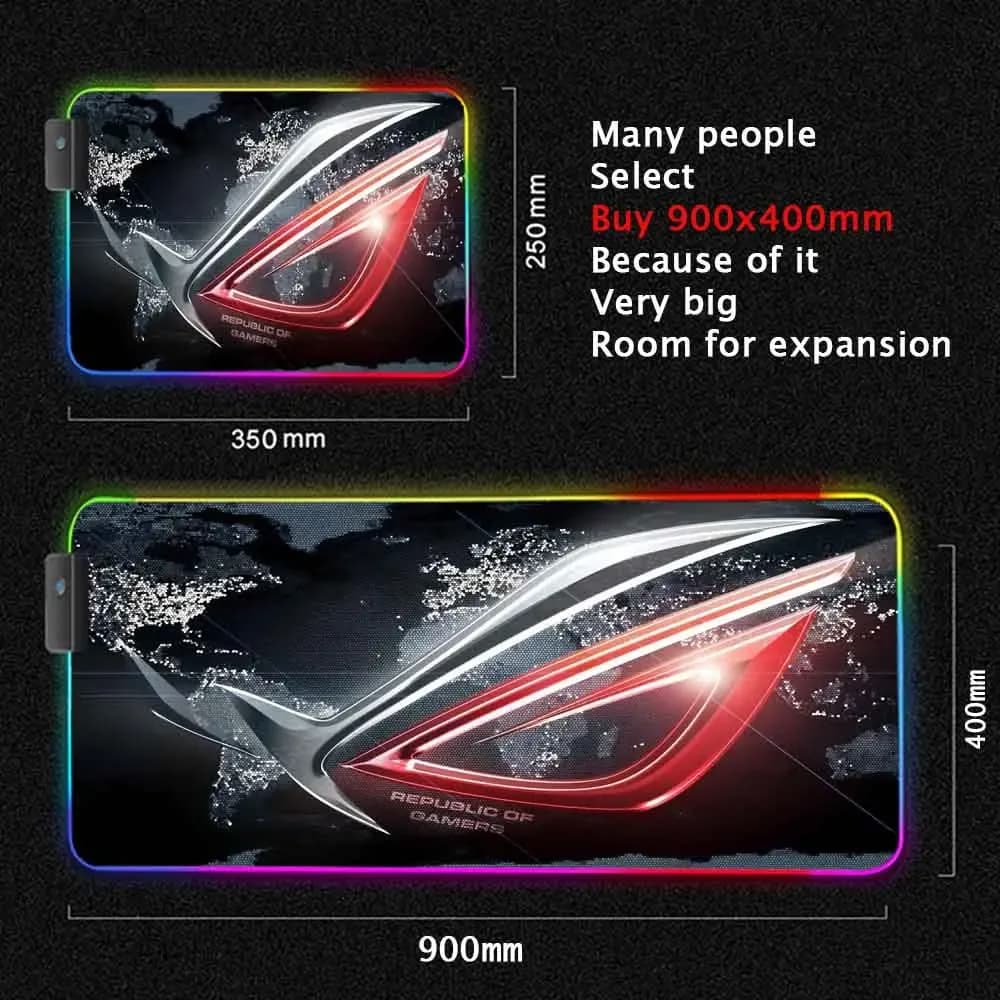 Tapis de souris gaming ASUS ROG avec rétroéclairage RVB slide 22