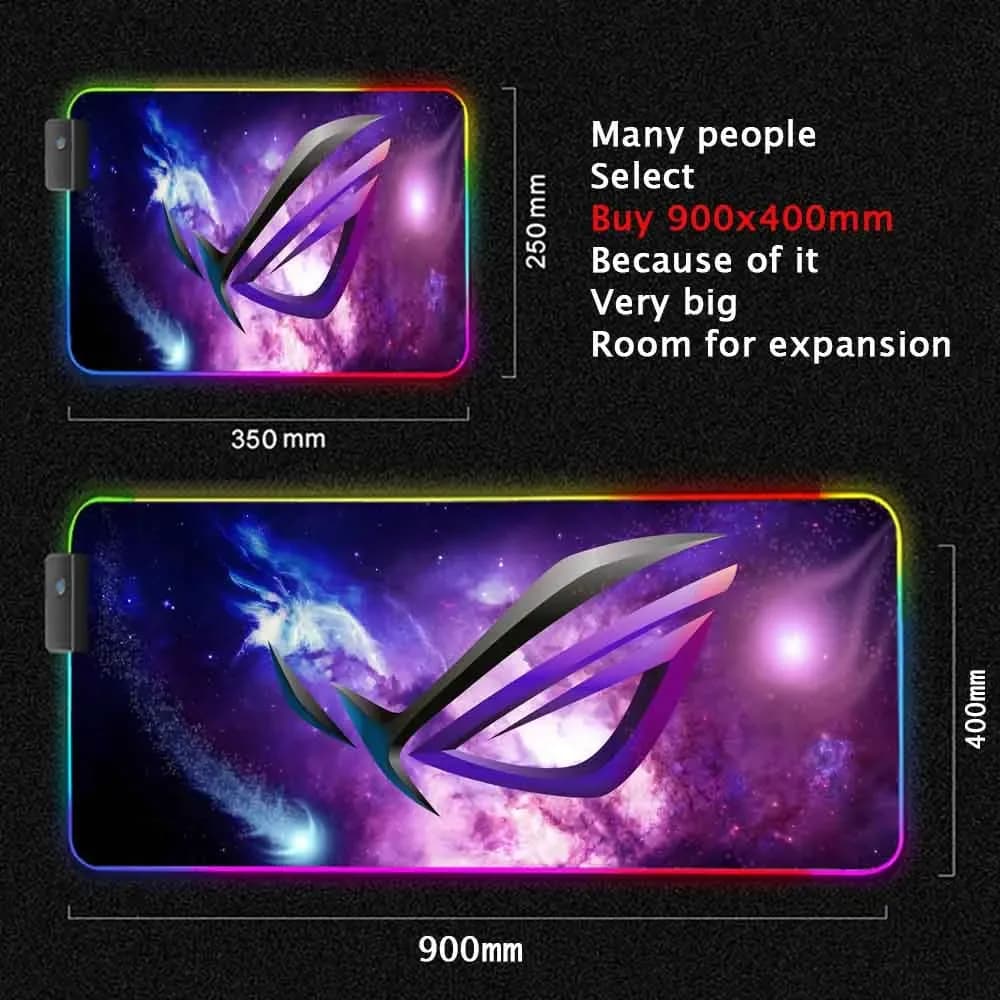 Tapis de souris gaming ASUS ROG avec rétroéclairage RVB slide 8