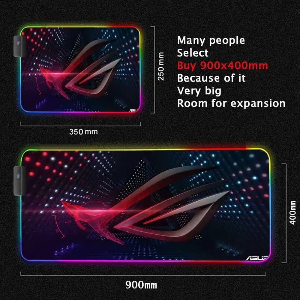 Tapis de souris gaming ASUS ROG avec rétroéclairage RVB slide 10