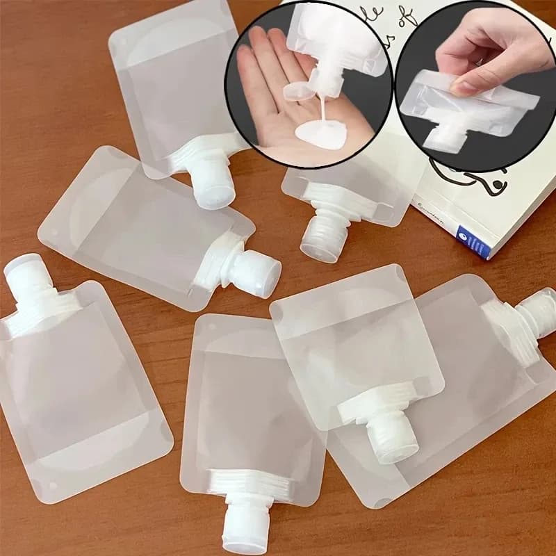 Lot de 10 flacons de voyage rechargeables (30/50/100 ml) pour cosmétiques et articles de toilette