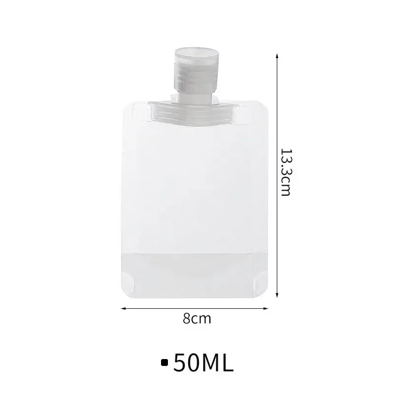 Lot de 10 flacons de voyage rechargeables (30/50/100 ml) pour cosmétiques et articles de toilette slide 5