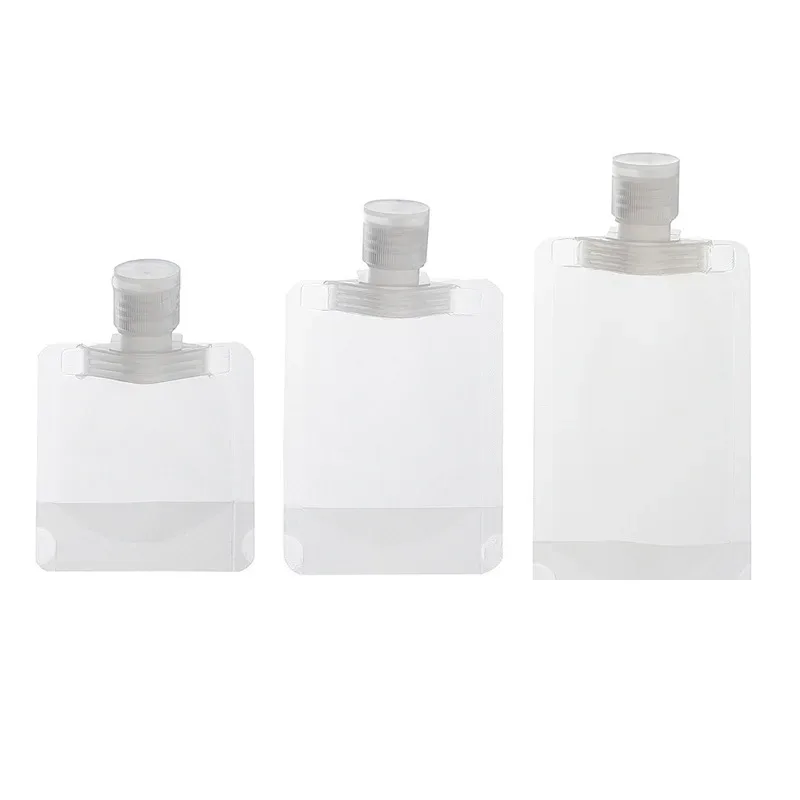 Lot de 10 flacons de voyage rechargeables (30/50/100 ml) pour cosmétiques et articles de toilette slide 2