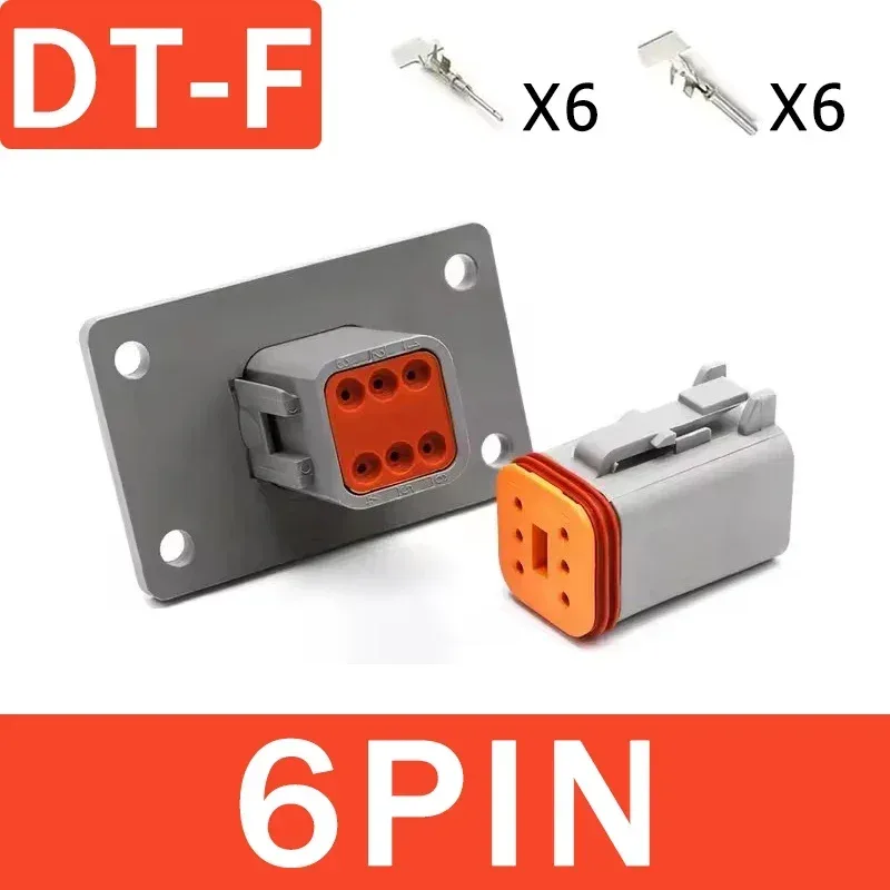 Connecteur étanche Deutsch DT04-12P-L012 - Montage sur panneau slide 11