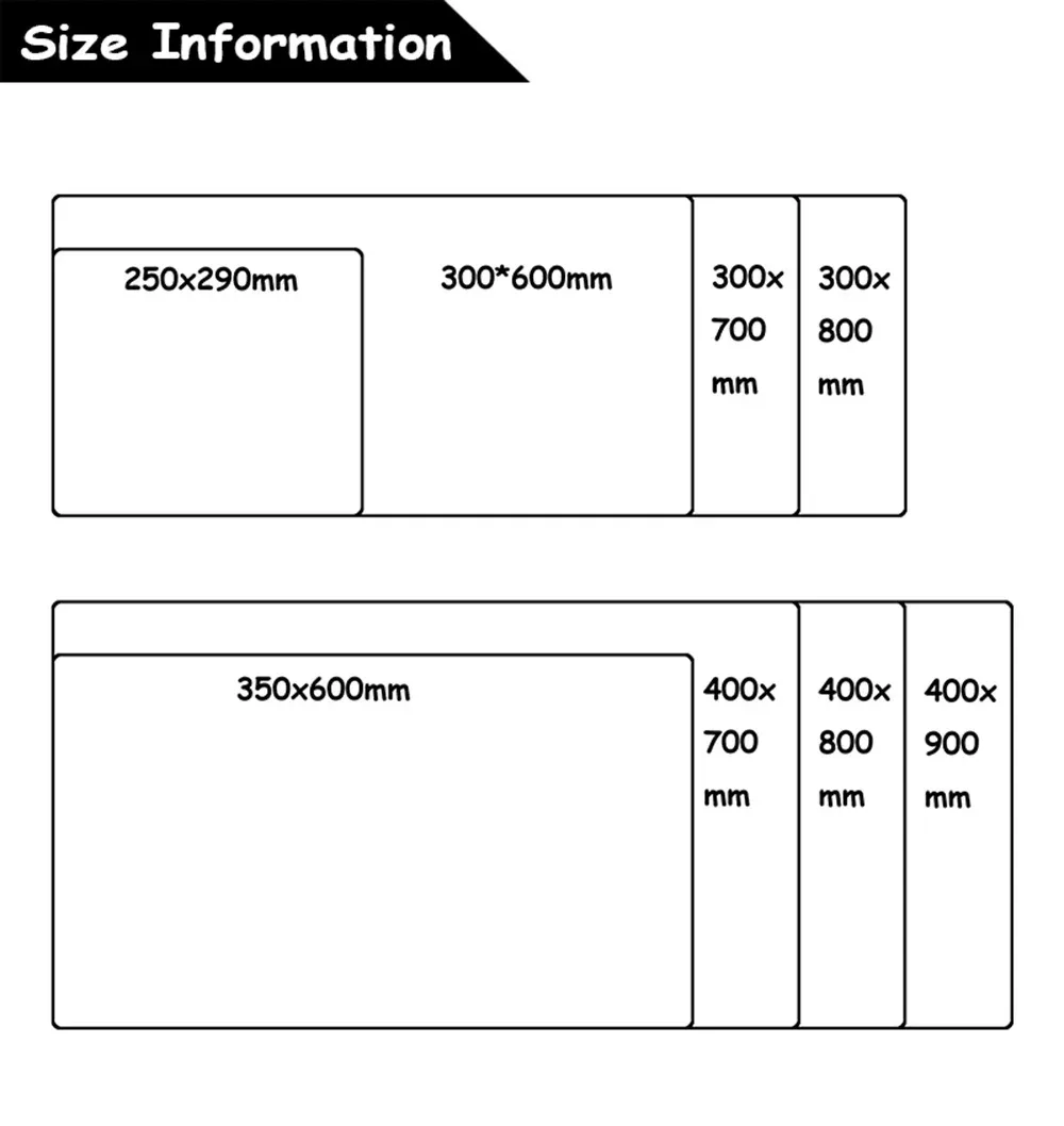 Tapis de souris gaming personnalisé - Motif Anime - Format XL - Image 3