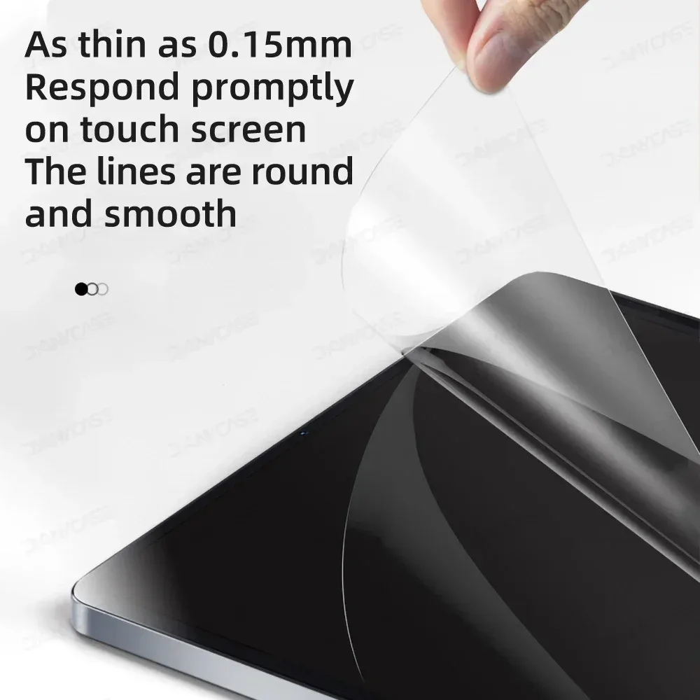 Lot de 2 protections d'écran magnétiques sensation papier pour Xiaomi Pad 6 / 5 / 6S Pro et Redmi Pad SE - Anti-reflet slide 4