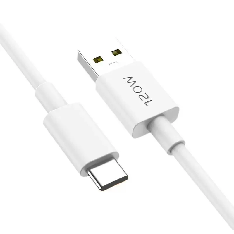 Chargeur Rapide 120W avec Câble USB-C pour Vivo iQOO 12, 11, 10, 9 Pro, Neo 8, 7, X90 Pro et X80 slide 7