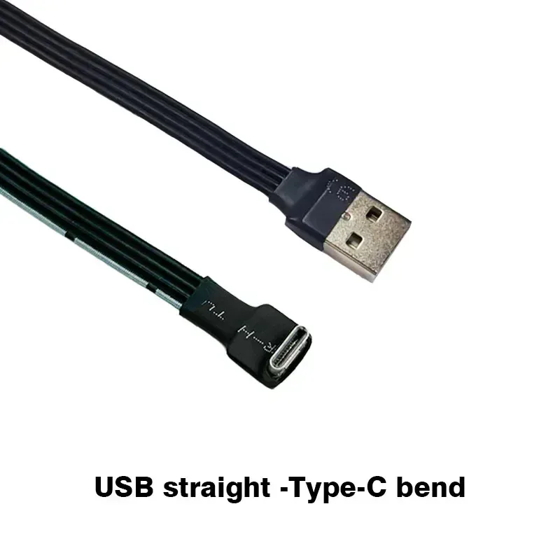 Câble USB vers USB-C ultra-fin en silicone flexible - Angle 90° - USB 2.0 slide 8
